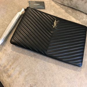 YSL clutch bag